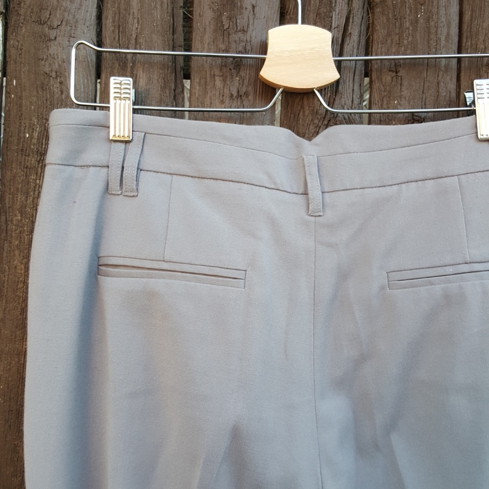 Sela Collection Solid Gray Work Trousers - image 6